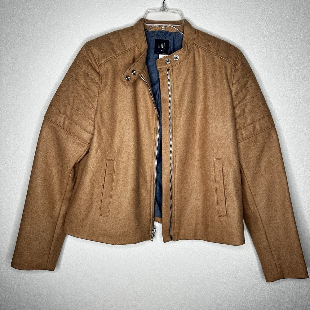 GAP Camel Brown Bomber Jacket